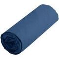 Linge de maison sur Grenoble : Draps housse Stof Drap housse uni 160 x 200 cm - Blue Jean