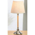 Lampes &agrave; poser Imori Lampe de table Ethan argent&eacute;e et Beige 40 cm Argent&eacute; Unique. . Maison & D&eacute;co > Lampes &agrave; poser.