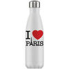Bouteilles Enesco Bouteille I love Paris isotherme en inox Blanc Unique. . Maison & D&eacute;co > Bouteilles.