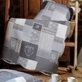 Linge de maison sur Grenoble : Couvertures Stof Set couvre lit boutis et 2 taies - Arkansas 240 x 260 cm