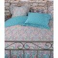 Linge de maison sur Grenoble : Parures de lit Stof Parure de lit Valdrome &Eacute;meraude Cachemire 240 x 220 cm Bleu 220x240 cm. . Maison > Parures de lit.