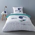 Linge de maison sur Grenoble : Parures de lit Mylittleplace CAPTAIN Blanc 140x200 cm. Fermeture finition bouton.Dessin imprim&eacute;.Lavage &agrave; 30� degr&eacute;s.. Maison > Parures de lit.