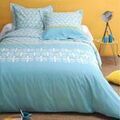 Linge de maison sur Grenoble : Parures de lit Stof Parure de lit Parci 260 x 240 cm - Qualit&eacute; sup&eacute;rieure Bleu 240x260 cm. . Maison > Parures de lit.