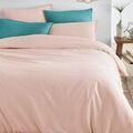 Linge de maison sur Grenoble : Housses de couettes Vent Du Sud Housse de couette Blush en percale 140 cm