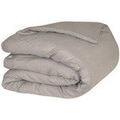 Linge de maison sur Grenoble : Housses de couettes Vent Du Sud Housse de couette 1 face lin - 1 face coton lav&eacute; - Ficellle Beige 240x260 cm. . Maison > Housses de couettes.