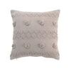 Coussins Douceur d int&eacute;rieur ALENIA Beige 40x40 cm. . Maison & D&eacute;co > Coussins.