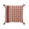Coussins Douceur d int&eacute;rieur CASAMIA Marron 40x40 cm. . Maison & D&eacute;co > Coussins.