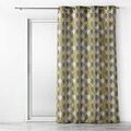 Linge de maison sur Grenoble : Rideaux, stores Douceur d int&eacute;rieur PALPITO Jaune 140x260 cm. Finition ?illets.. Maison & D&eacute;co > Rideaux, stores.