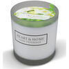 Bougies, diffuseurs Heart And Home Petite bougie freesia et jasmin blanc &agrave; la cire de soja Blanc Unique. . Maison & D&eacute;co > Bougies, diffuseurs.