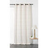 Rideaux, stores Linder JULIETTE CARREAU Beige 135x260 cm. Tiss&eacute; en France.Rideau pr&ecirc;t &agrave; poser.Finition ?illets de diam&egrave;tre 4 cm.Bas ourl&eacute;.. Maison & D&eacute;co > Rideaux, stores.