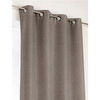 Rideaux, stores Linder CALYPSO OCCULTANT Beige 140x240 cm. Rideau pr&ecirc;t &agrave; poser.Finition ?illets de diam&egrave;tre 4 cm.Bas ourl&eacute;.. Maison & D&eacute;co > Rideaux, stores.