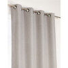 Rideaux, stores Linder CALYPSO OCCULTANT Gris 140x240 cm. Rideau pr&ecirc;t &agrave; poser.Finition ?illets de diam&egrave;tre 4 cm.Bas ourl&eacute;.. Maison & D&eacute;co > Rideaux, stores.