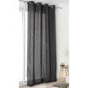 Rideaux, stores Linder TOILE ASP.LIN Gris 135x260 cm. Tiss&eacute; en France.Effet lin.Rideau pr&ecirc;t &agrave; poser.Finition ?illets de diam&egrave;tre 4 cm.Bas ourl&eacute;.. Maison & D&eacute;co > Rideaux, stores.