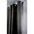 Rideaux, stores Linder SUEDINE LOURDE Gris 145x260 cm. Effet su&eacute;dine.Rideau pr&ecirc;t &agrave; poser.Finition ?illets de diam&egrave;tre 4 cm.Bas ourl&eacute;.. Maison & D&eacute;co > Rideaux, stores. Grenoble