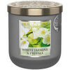 Bougies, diffuseurs Heart And Home Bougie freesia et jasmin blanc Blanc Unique. . Maison & D&eacute;co > Bougies, diffuseurs.