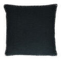 Linge de maison sur Grenoble : Coussins Pomax VINCO Noir 45x45 cm. . Maison & D&eacute;co > Coussins.