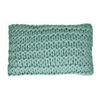 Coussins Pomax NITTU Bleu 30x50 cm. Coussin au design tricot.. Maison & D&eacute;co > Coussins.