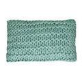 Coussins Pomax NITTU Bleu 30x50 cm. Coussin au design tricot.. Maison & D&eacute;co > Coussins.