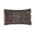 Linge de maison sur Grenoble : Coussins Pomax THERESA Marron 30x50 cm. Coussin d&eacute;houssable.Nettoyage &agrave; sec.. Maison & D&eacute;co > Coussins.