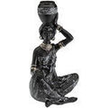D&eacute;coration sur Grenoble : Statuettes et figurines Versa D&eacute;coration femme africaine porteuse d'eau assise Noir Unique. . Maison & D&eacute;co > Statuettes et figurines.