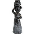 D&eacute;coration sur Grenoble : Statuettes et figurines Versa Statuette d&eacute;corative fillette africaine 25.5 cm Noir Unique. . Maison & D&eacute;co > Statuettes et figurines.