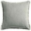 Linge de maison sur Grenoble : Housses de coussins Vivaraise FARA Gris 45x45 cm. Housse de coussin d&eacute;houssable.. Maison & D&eacute;co > Housses de coussins.