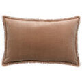 Linge de maison sur Grenoble : Housses de coussins Vivaraise FARA Beige 40x65 cm. Housse de coussin d&eacute;houssable.. Maison & D&eacute;co > Housses de coussins.