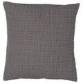 Linge de maison sur Grenoble : Housses de coussins Vivaraise MAIA Gris 45x45 cm. Housse de coussin d&eacute;houssable.Tissage nid d'abeille.. Maison & D&eacute;co > Housses de coussins.