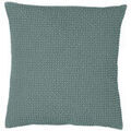 Linge de maison sur Grenoble : Housses de coussins Vivaraise MAIA Gris Unique. Housse de coussin d&eacute;houssable.Tissage nid d'abeille.. Maison & D&eacute;co > Housses de coussins.