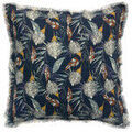 Linge de maison sur Grenoble : Housses de coussins Vivaraise NIKI Bleu 45x45 cm. Housse de coussin d&eacute;houssable.. Maison & D&eacute;co > Housses de coussins.
