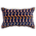 Linge de maison sur Grenoble : Housses de coussins Vivaraise TAHIS Bleu 30x50 cm. Housse de coussin d&eacute;houssable.. Maison & D&eacute;co > Housses de coussins.