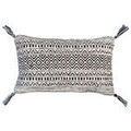 Coussins Atelier du Linge BOBO Noir 30x50 cm. . Maison & D&eacute;co > Coussins. Grenoble