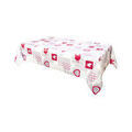Serviettes de table Nappes, Sets de table Habitable AUDREY Rouge 140x200 cm. Toile cir&eacute;e qualit&eacute; sup&eacute;rieure avec vernis de protection, facilite l'entretien, anti-t&acirc;che, d&eacute;coratif . Maison > Serviettes de table Nappes, Sets de table. Grenoble