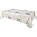 Serviettes de table Nappes, Sets de table Habitable VERA Blanc 140x250 cm. Toile cir&eacute;e qualit&eacute; sup&eacute;rieure avec vernis de protection, facilite l'entretien, anti-t&acirc;che, d&eacute;coratif . Maison > Serviettes de table Nappes, Sets de table. Grenoble
