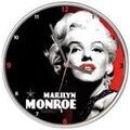 D&eacute;coration sur Grenoble : Horloges Tropico Pendule murale en m&eacute;tal Marilyn Noir Unique. . Maison > Horloges.