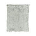 Linge de maison sur Grenoble : Plaids, jet&eacute;s Decoris ARTHUR Gris 130x150 cm. Finition fausse fourrure poils longs.. Maison & D&eacute;co > Plaids, jet&eacute;s.