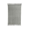 Plaids, jet&eacute;s Decoris AUGUSTIN Gris 150x200 cm. Finition flanelle mel&eacute;e.D&eacute;coration &agrave; franges chenille.. Maison & D&eacute;co > Plaids, jet&eacute;s.