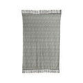 Linge de maison sur Grenoble : Plaids, jet&eacute;s Decoris AUGUSTIN Gris 150x200 cm. Finition flanelle mel&eacute;e.D&eacute;coration &agrave; franges chenille.. Maison & D&eacute;co > Plaids, jet&eacute;s.