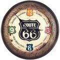 D&eacute;coration sur Grenoble : Horloges Zep Horloge ronde route 66 - 52 cm