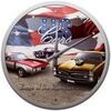 Horloges Nostalgic Art Pendule ronde US Cars