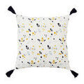 Linge de maison sur Grenoble : Coussins Jardin d'Ulysse MON HIRONDELLE Blanc 45x45 cm. Coussin d&eacute;houssable.. Maison & D&eacute;co > Coussins.