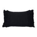 Linge de maison sur Grenoble : Housses de coussins Sema AMERIDA Noir 30x50 cm. . Maison & D&eacute;co > Housses de coussins.