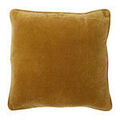 Linge de maison sur Grenoble : Housses de coussins Sema SOLOR Dor&eacute; 45x45 cm. Housse de coussin effet velours.. Maison & D&eacute;co > Housses de coussins.