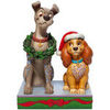 Statuettes et figurines Enesco Statuette La Belle et le Clochard No&euml;l Gris Unique. . Maison & D&eacute;co > Statuettes et figurines.