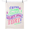 Torchons Enesco Essuie main - Jamais tord - en coton d&eacute;cor&eacute; Blanc 50x70 cm. . Maison & D&eacute;co> Torchons.
