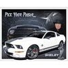 Tableaux, toiles Editions Clouet D&eacute;coration m&eacute;tallique Rectangulaire Ford Shelby Gris Unique. . Maison > Tableaux, toiles.