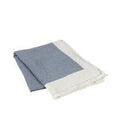 Linge de maison sur Grenoble : Plaids, jet&eacute;s Broste Copenhagen MONA Bleu 130x180 cm. . Maison & D&eacute;co > Plaids, jet&eacute;s.