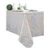 Serviettes de table Nappes, Sets de table Nydel MONTENA Gris 160x250 cm. L'enduction PVC mat est constitu&eacute;e de trois couches de film protecteur imperm&eacute;able et d'un vernis anti taches alimentaires.Elle garantit une r&eacute;sistance dans le temps.Lavage facile av