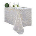Serviettes de table Nappes, Sets de table Nydel MONTENA Gris 160x250 cm. L'enduction PVC mat est constitu&eacute;e de trois couches de film protecteur imperm&eacute;able et d'un vernis anti taches alimentaires.Elle garantit une r&eacute;sistance dans le temps.Lavage facile av Grenoble