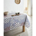 Serviettes de table Nappes, Sets de table Nydel MONTENA Multicolore 160x200 cm. L'enduction PVC mat est constitu&eacute;e de trois couches de film protecteur imperm&eacute;able et d'un vernis anti taches alimentaires.Elle garantit une r&eacute;sistance dans le temps.Lavage fa Grenoble